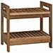 Mensola da bagno Naturale 45 x 30 x 45 cm Legno di teak solido - Foto miniatura 1