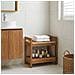 Mensola da bagno Naturale 45 x 30 x 45 cm Legno di teak solido - Foto miniatura 2