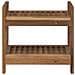 Mensola da bagno Naturale 45 x 30 x 45 cm Legno di teak solido - Foto miniatura 3