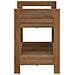 Mensola da bagno Naturale 45 x 30 x 45 cm Legno di teak solido - Foto miniatura 4