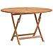 Set Bistro da Giardino 3 pcs Naturale Legno di teak solido - Foto miniatura 5