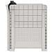 Poltrona a 1 Posto con Cuscini Aspetto Rattan PP Bianco - Foto miniatura 5