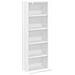 Mobile per CD 2 pz Bianco 33 x 23,5 x 97,5 cm - Foto miniatura 4