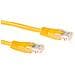 Cavo Rete - Categoria 5e - 50 cm - 1 x RJ-45 Maschio Rete - 1 x RJ-45 Maschio Rete - Cavo patch - Giallo - Foto miniatura 1