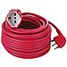 01573 Prolunga Giardino 30 Mt Spina 16a E Presa Polivalente (schuko + 10/16a) Adatta Per Elettrodomestici Da Giardinaggio - Sezione Cavo 3g1,5 Mm² - Foto miniatura 1