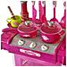 Giocattolo Bambini Cucina Con Luci Ed Effetti Sonori Rosa - Foto miniatura 3