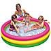 Piscina Bambini Con 3 Anelli Gonfiabile 114x25cm 57412 - Foto miniatura 1