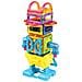 Costruzioni Magnetiche 3d Gioco Calamitato 45 Pezzi Robot - Foto miniatura 4