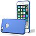 Custodia Compatibile Con Apple Iphone 7 / 7s / 8 / Se 2020 In Blu Metallico - Coperchio Protettivo In Silicone Tpu Flessibile - Foto miniatura 1