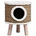 Cuccia per Gatti con Gambe in Legno 41 cm in Giunco - Foto miniatura 2