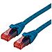Cat6 0.5m 0.5m Cat6 U / UTP (UTP) Blu, Rosso cavo di rete - Foto miniatura 1