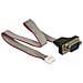 89632 RS-232 DB9 9 pin serial RS-232 Nero, Grigio, Rosso cavo di interfaccia e adattatore - Foto miniatura 1