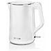 Bollitore K15dww Elettrico, 2200 W, 1,5 L, Plastica + Metallo, Base Girevole A 360°, Bianco - Foto miniatura 9