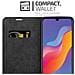 Custodia Compatibile Con Honor 8a 2020 In Rosso Mela - Coperchio Protettiva Con Chiusura Magnetica, Funzione Stand E Tasca Per Le Carte - Foto miniatura 4