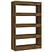 Libreria /Divisorio Rovere Fumo 80x30x135 cm in Truciolato - Foto miniatura 2