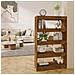Libreria /Divisorio Rovere Fumo 80x30x135 cm in Truciolato - Foto miniatura 1
