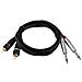 Cavo adattatore 2xjack / rxca 6m Bk - Foto miniatura 1