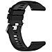 Cinturino Per Orologio Garmin Forerunner 265/265 Music/255/255music/venu 2/vivoactive 4 Black 22 Mm - Foto miniatura 1