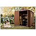 Casetta Cottage In Resina Da Giardino Con Struttura Resistente Doppio Strato Con Rinforzi Interni Darwin - Foto miniatura 4