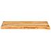 Piano Tavolo Bordi Vivi 90x20x2,5 Cm In Legno Massello Di Mango - Foto miniatura 3