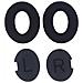Cuscinetti Auricolari Di Ricambio Per Cuffie Bose Qc35, Qc25, Qc15 Black - Foto miniatura 1