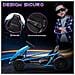 Go-Kart Elettrico per Bambini 8-12 Anni con Schienale Alto e Cintura di Sicurezza, 115x77x54 cm, Blu e Nero - Foto miniatura 4