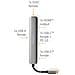 CCBW64230AT02 replicatore di porte e docking station per laptop USB 3.2 Gen 1 (3.1 Gen 1) Type-C Antracite - Foto miniatura 4