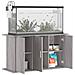 Supporto Acquario 101x41x58 cm Legno Multistrato Grigio Sonoma - Foto miniatura 3