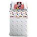 Completo Lenzuola Disney Mickey Fantasy In Cotone Colore Neutro Misura Singolo Cotone, 100% Lenzuolo superiore 160x280 cm, Lenzuolo inferiore 90x200 cm, Federa 50X80 cm - Foto miniatura 1