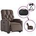 Poltrona Alzapersona Reclinabile Marrone in Similpelle - Foto miniatura 5