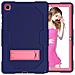 Custodia Per Samsung Galaxy Tab A7 10.4"" Armored Con Supporto Blu Navy - Foto miniatura 1