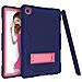 Custodia Per Samsung Galaxy Tab A7 10.4"" Armored Con Supporto Blu Navy - Foto miniatura 3