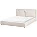 Letto Tessuto Bajonna 180 X 200 Cm Beige - Foto miniatura 2