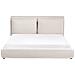 Letto Tessuto Bajonna 180 X 200 Cm Beige - Foto miniatura 4