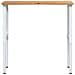 Banco Lavoro Marrone Chiaro 100x60x(71,5-98) cm Legno di Rovere - Foto miniatura 4