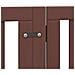 Cancello Cani Porta Pieghevole Marrone 15 Pannelli 750cm Pioppo - Foto miniatura 7