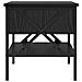 Comodino con cassetto 2 pcs Rovere nero 40 x 42 x 45 cm - Foto miniatura 8