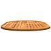 Piano Tavolo 120x70x2,2 cm Ovale in Legno Massello di Teak - Foto miniatura 6