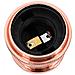 Portalampada 2 pz Oro Rosa E27 - Foto miniatura 5