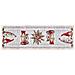 Tovaglia Centrino Runner Tavolo Fantasie Natalizie Centrotavola Cinigliato Made Italy 40x130 Magic Noel - Foto miniatura 1