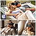 Mascherina Per Dormire Nera Sagomata 3d - Memory Foam, Blocca Luce, Regolabile - Foto miniatura 5