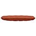 Cuscino per Schiena Rosso Arancio 140 x 50 cm Tessuto in Cords - Foto miniatura 5