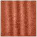 Cuscino per Schiena Rosso Arancio 140 x 50 cm Tessuto in Cords - Foto miniatura 9