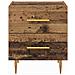 Armadio da Notte con cassetto Legno vecchio 40 x 35 x 47,5 cm - Foto miniatura 6