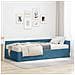Struttura Letto Angolare con Materasso Altro 2 pcs Blu Velluto - Foto miniatura 2
