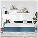 Struttura Letto Angolare con Materasso Altro 2 pcs Blu Velluto - Foto miniatura 3