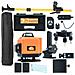 Livella Laser Orange Tiger Rot12l - 12 Linee, Autolivellante, Ip54 | Set Con Asta /supporto 350cm | Precisione E Versatilità - Foto miniatura 1