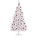 Albero di Natale Artificiale con Rami Pieghevoli Bianco 180 cm - Foto miniatura 3