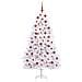 Albero di Natale Artificiale con Rami Pieghevoli Bianco 180 cm - Foto miniatura 4