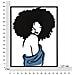 Decorazione In Metallo 3d Afro-multicolore-metallo-60x1,3x80 Cm - Foto miniatura 6